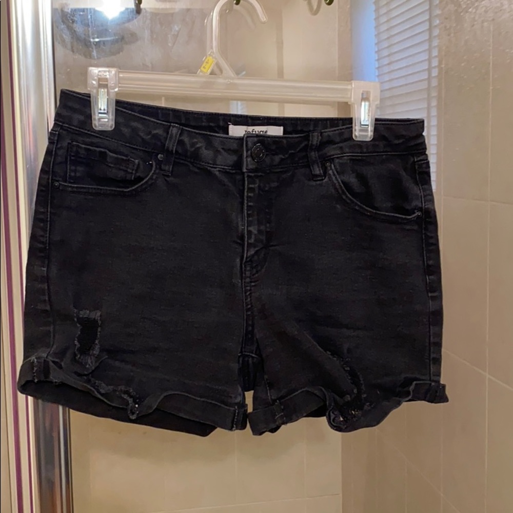 Black shorts